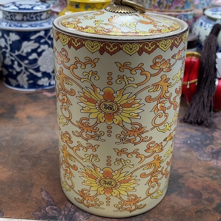 陶瓷罐茶叶罐密封罐储物罐