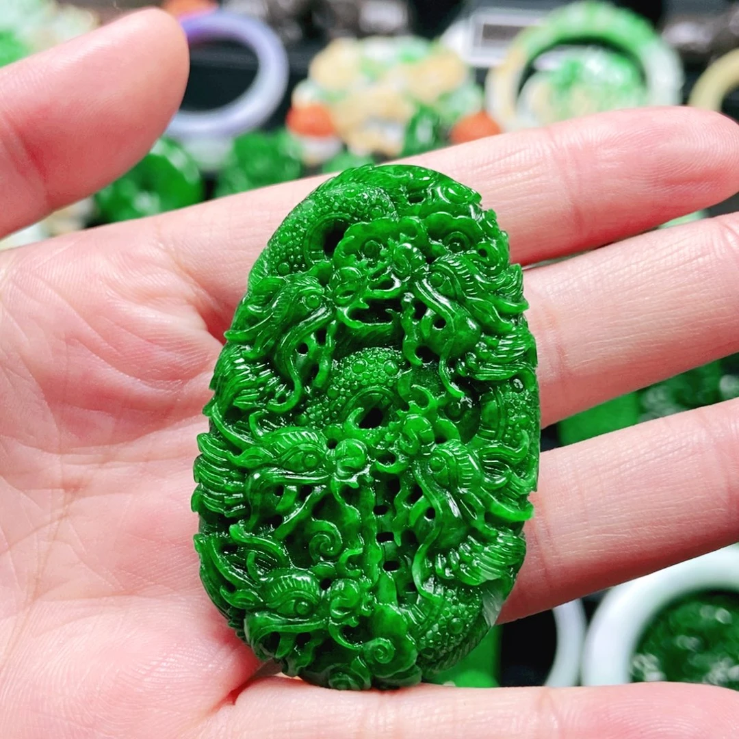 颈饰未镶嵌翡翠翡翠吊坠