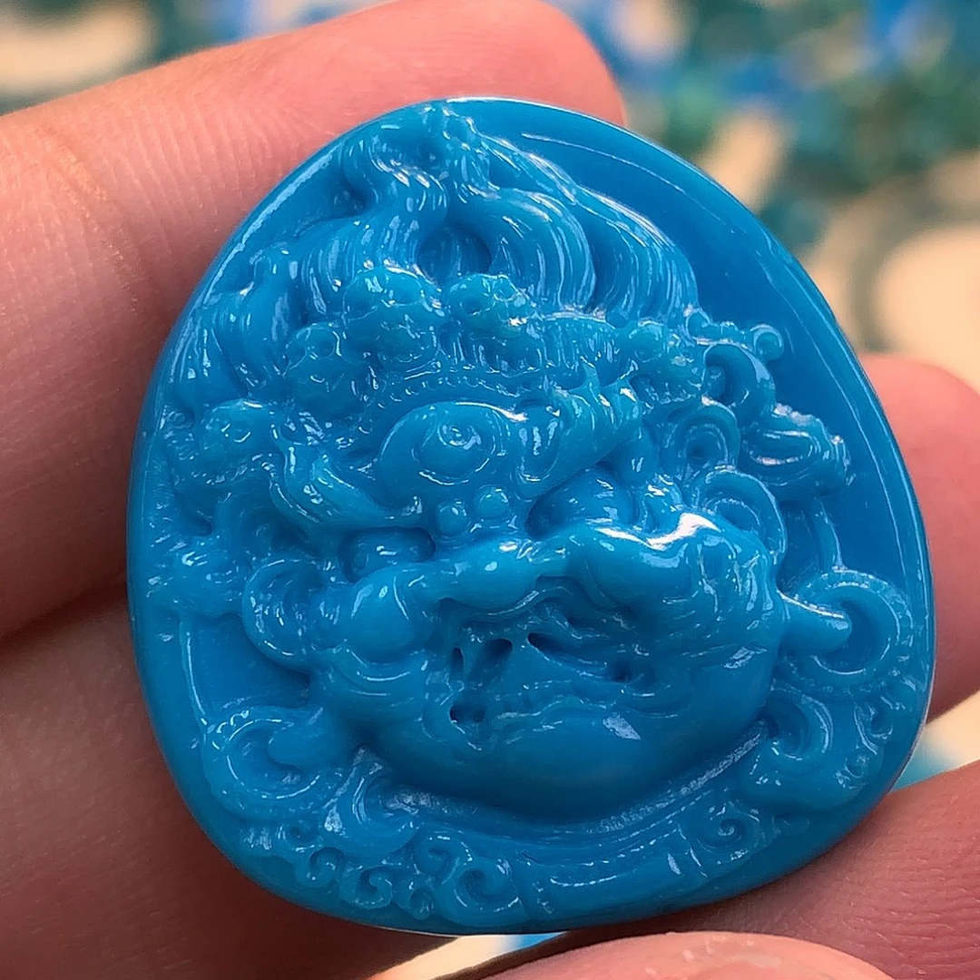 绿松石未镶嵌珠宝奇石