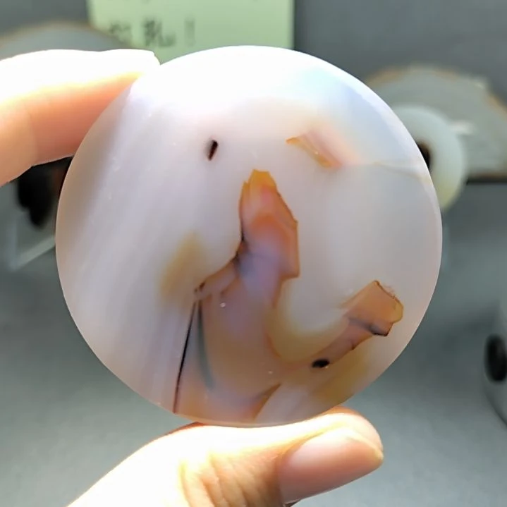 玛瑙/玉髓未镶嵌吊坠挂牌唯有读书高