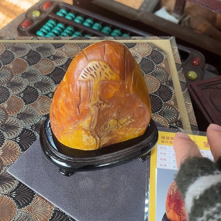 手工艺品琉璃老房子的物件非常完整放心购买