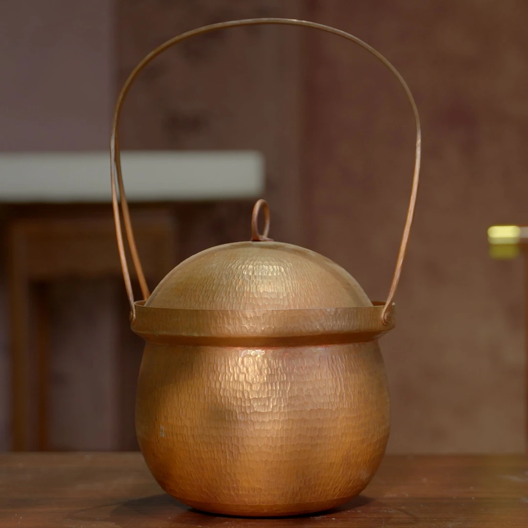 锻朴丨大号陶瓷吊锅泡茶壶2000ml景德镇茶具