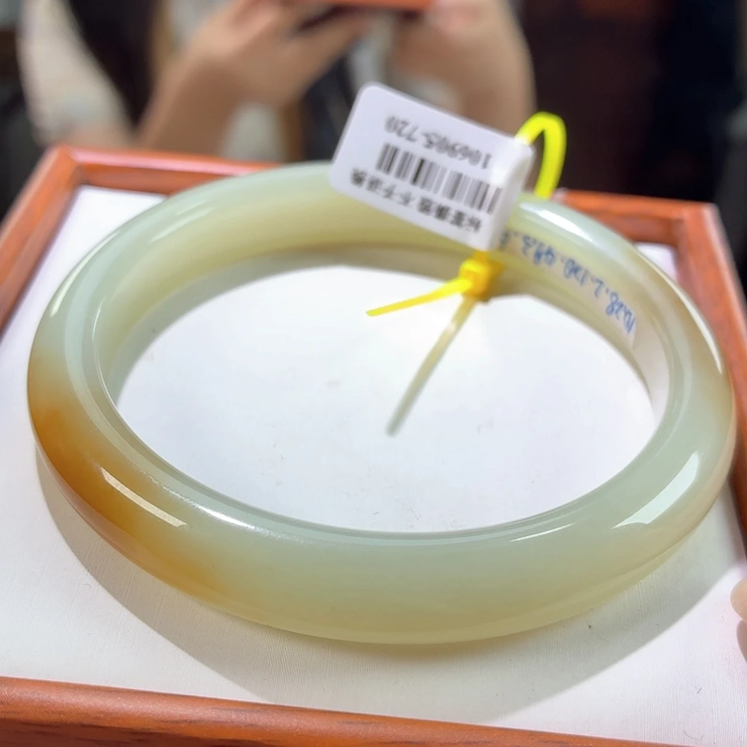 和田玉手镯未镶嵌14  62/63