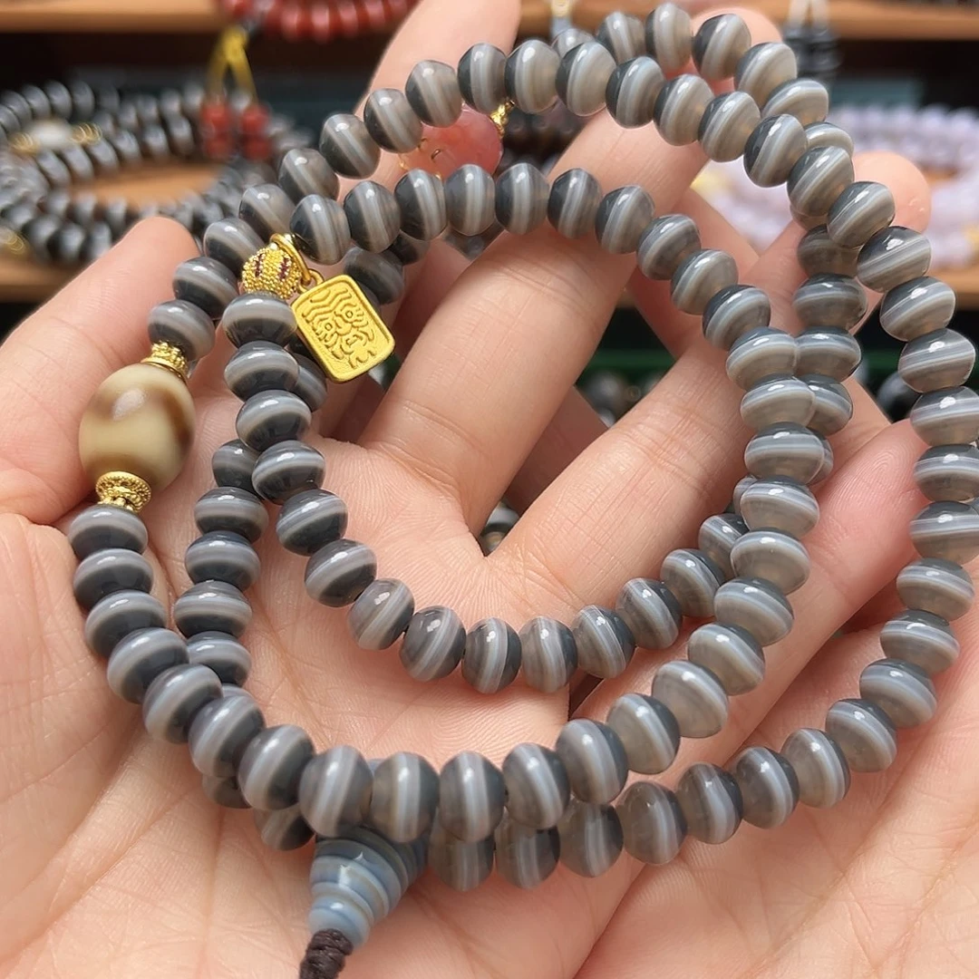 玛瑙/玉髓合金手串