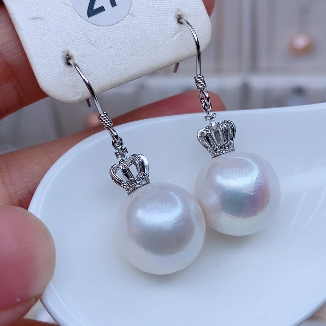 颈饰银S925镶嵌淡水珍珠