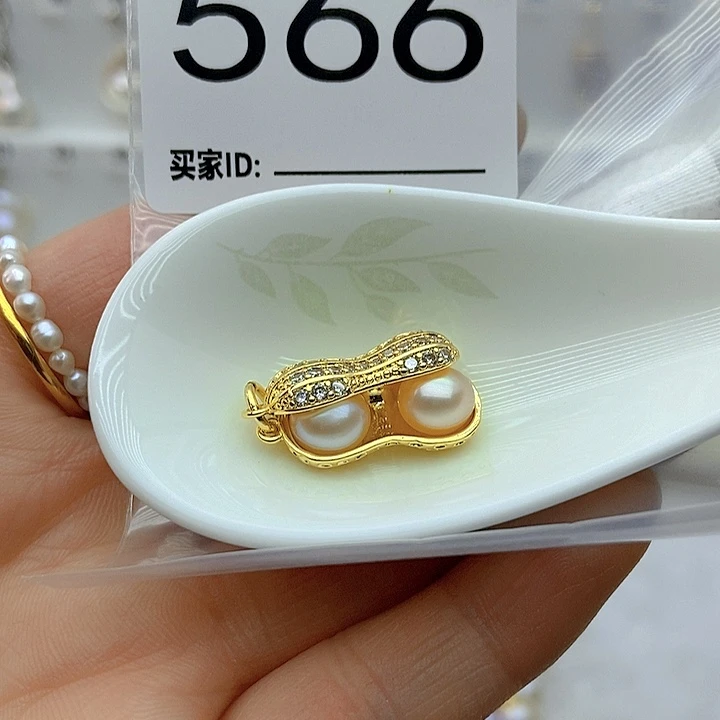 淡水珍珠颈饰银S925镶嵌