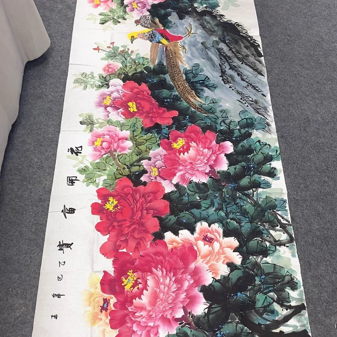 国画国画手绘作品