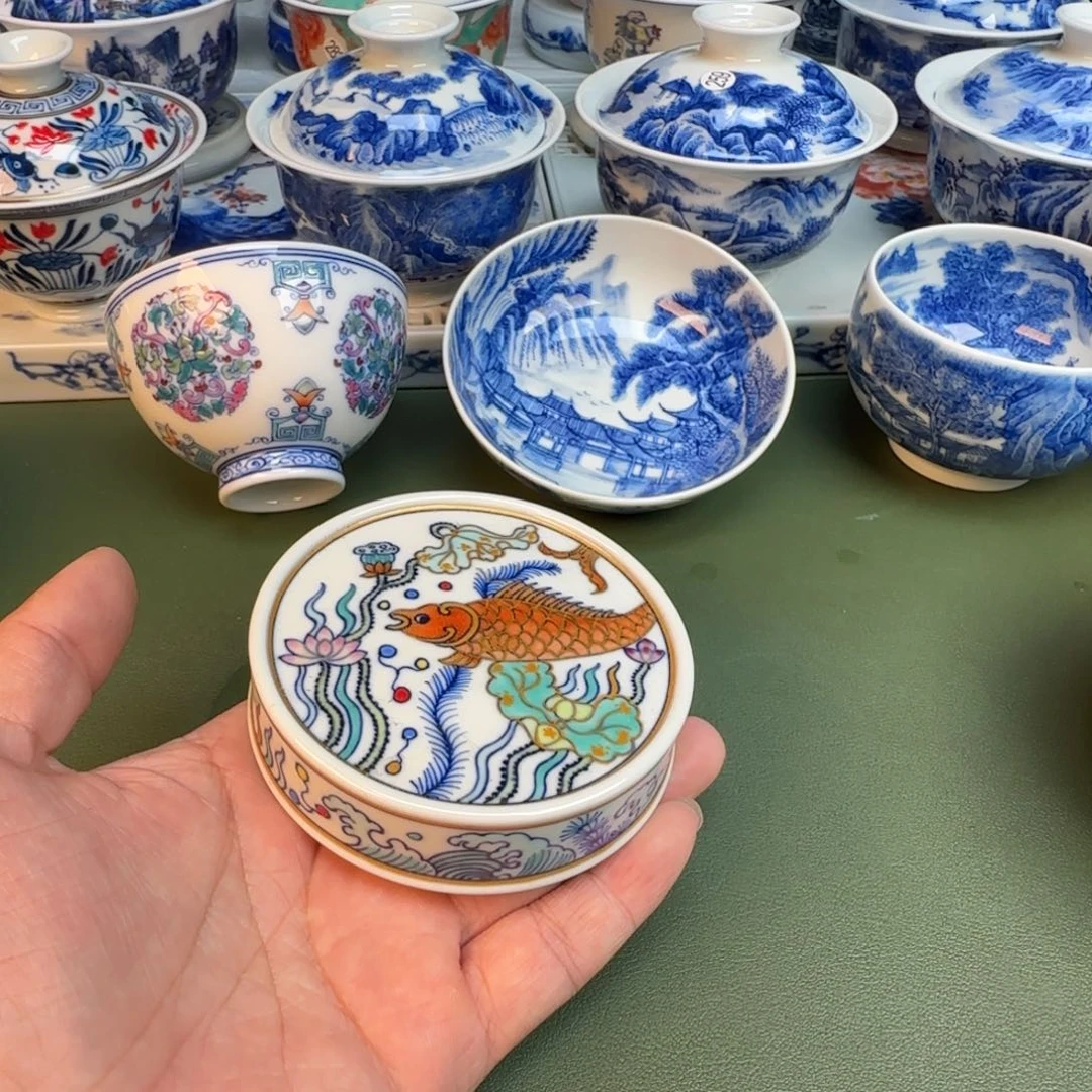 陶纯手工纯手绘茶具320