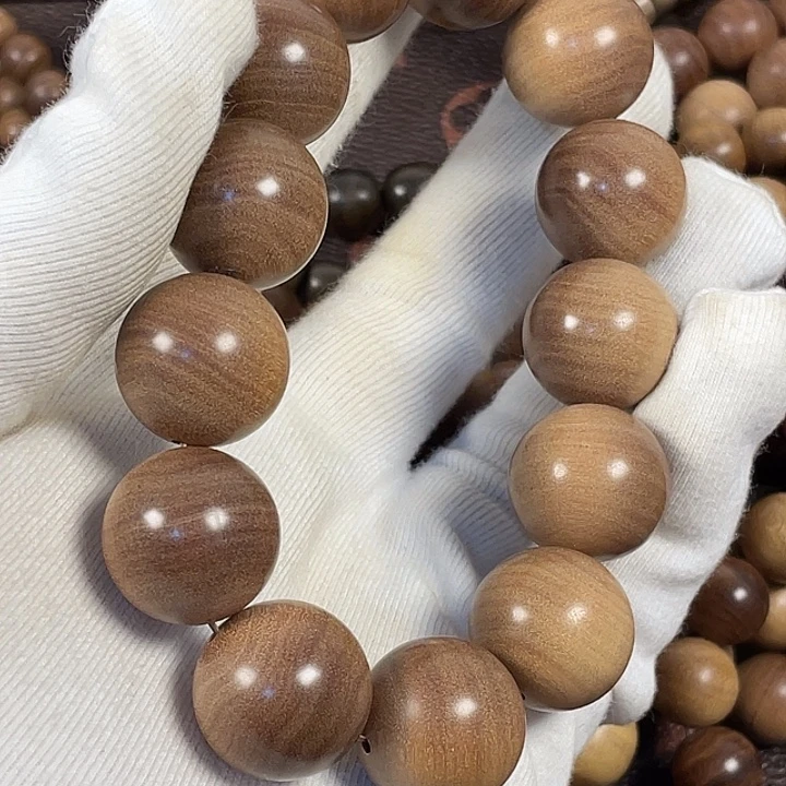 航***航檀香木老山檀1.8手串