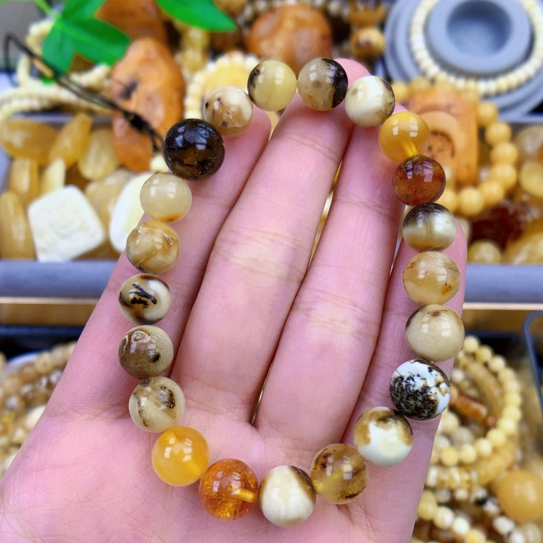 琥珀未镶嵌珠宝奇石