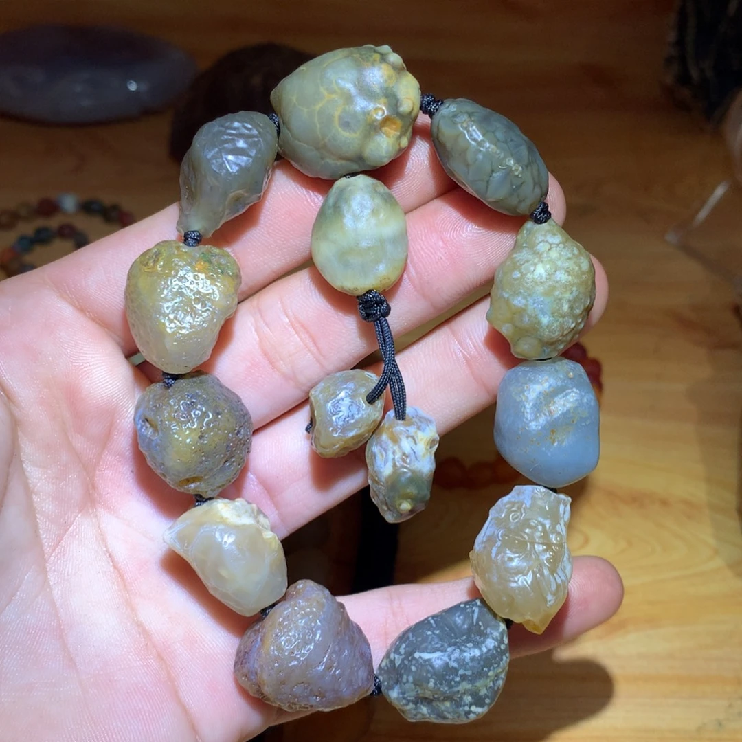 玛瑙/玉髓未镶嵌阿拉善戈壁玛瑙