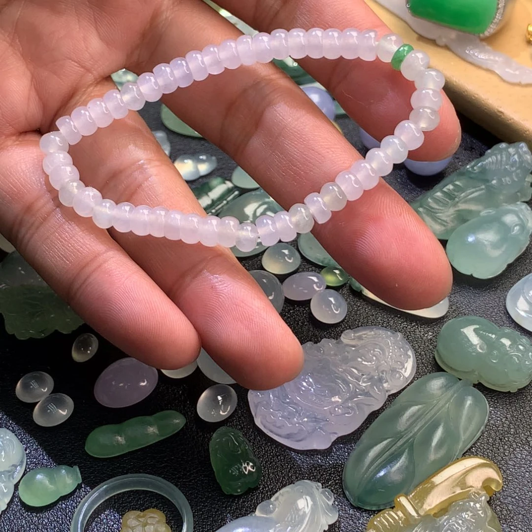 未镶嵌手链翡翠手串