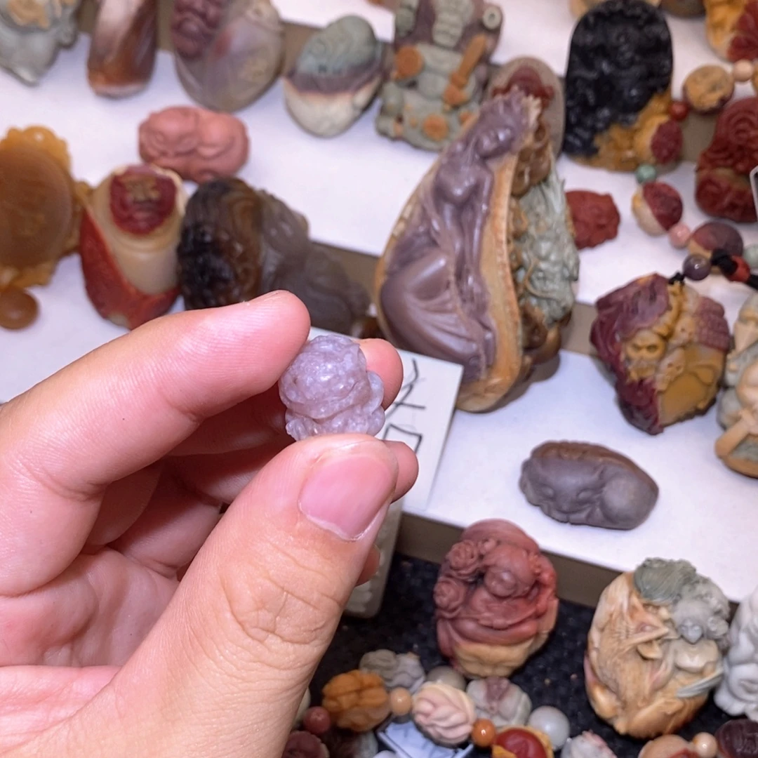 石英质玉（阿拉善玉）未镶嵌手串