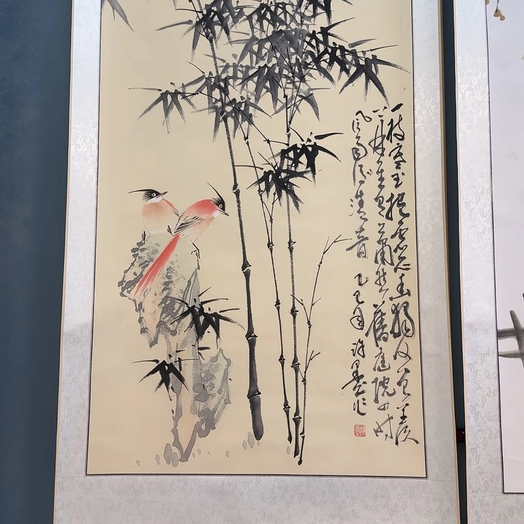 纯手绘国画作品好看