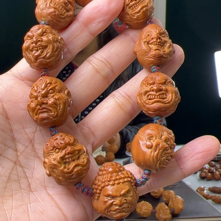 橄榄核手串/手链红*橄榄核