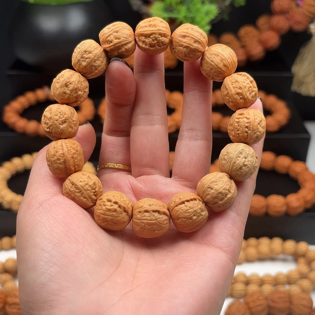 天***雨手串文玩核桃小核桃1