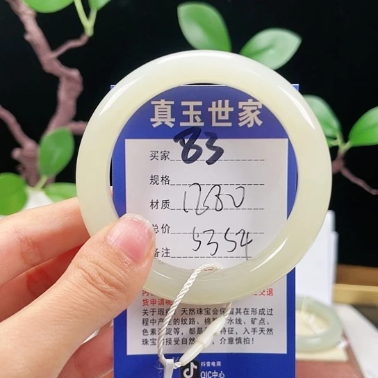 未镶嵌手镯和田玉圆****.