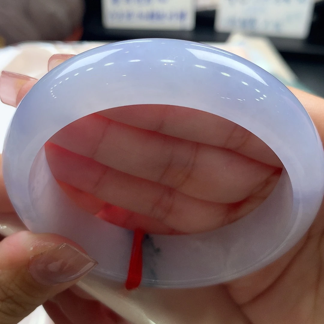 翡翠手镯未镶嵌56.7正圈