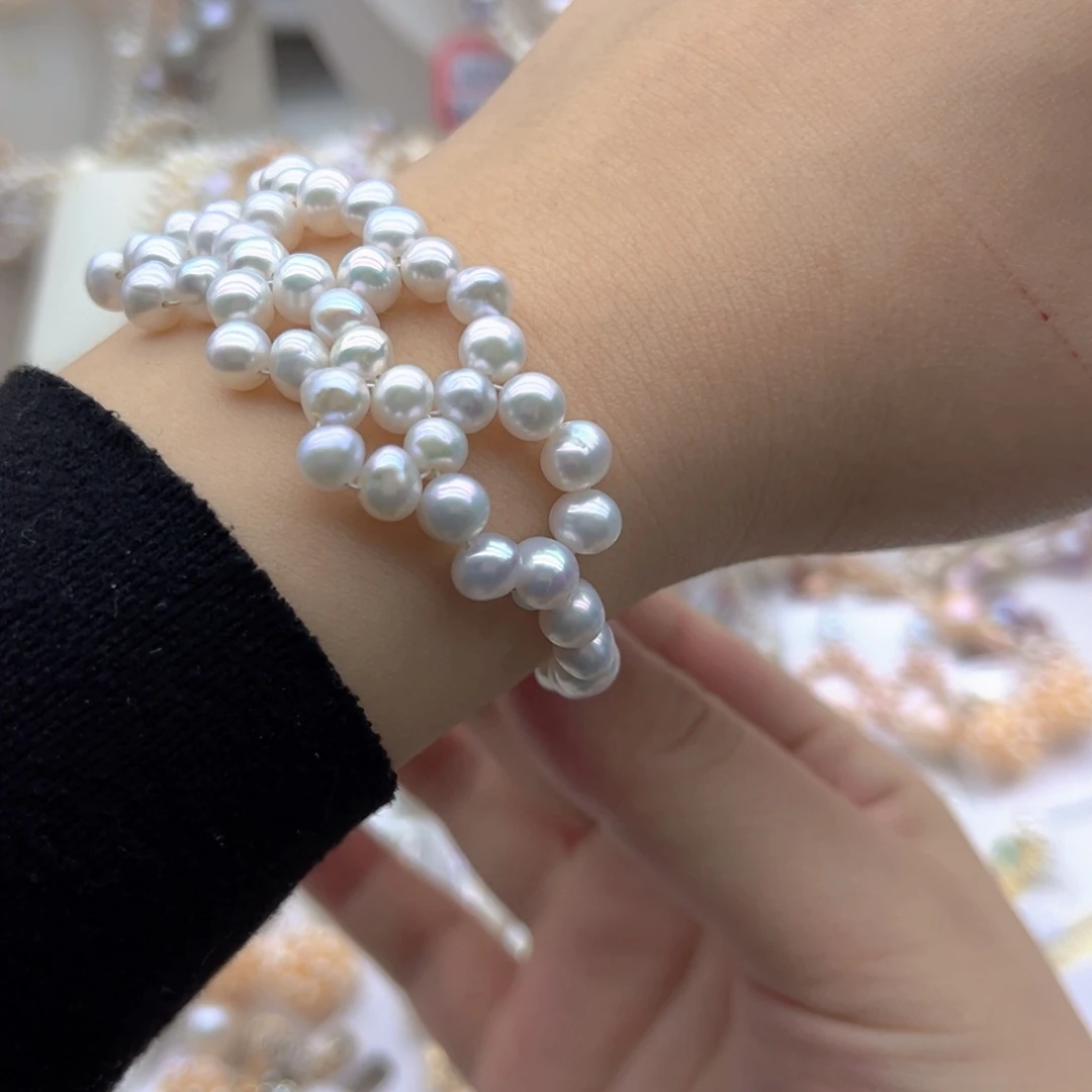 淡水珍珠颈饰未镶嵌