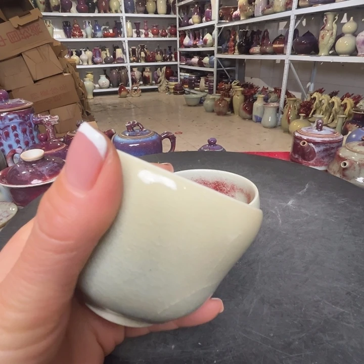 勇***前瓷片牛家钧窑牛自恒老师钧瓷