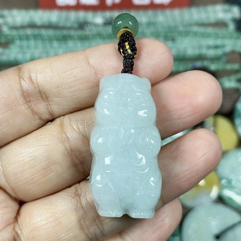 【闪购商品】翡翠颈饰未镶嵌玉吊坠翡翠玉老虎