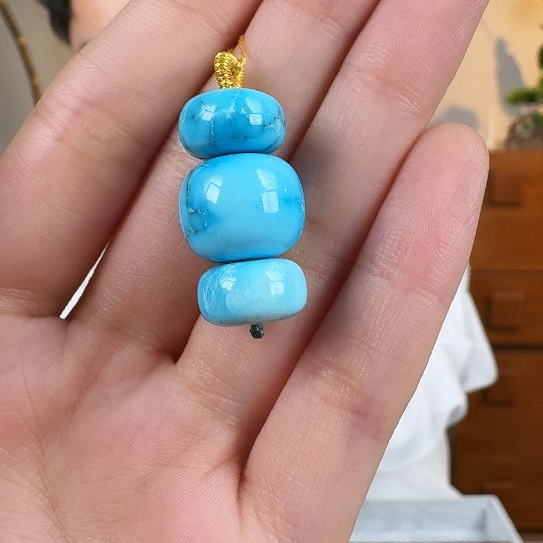 绿松石未镶嵌挂件