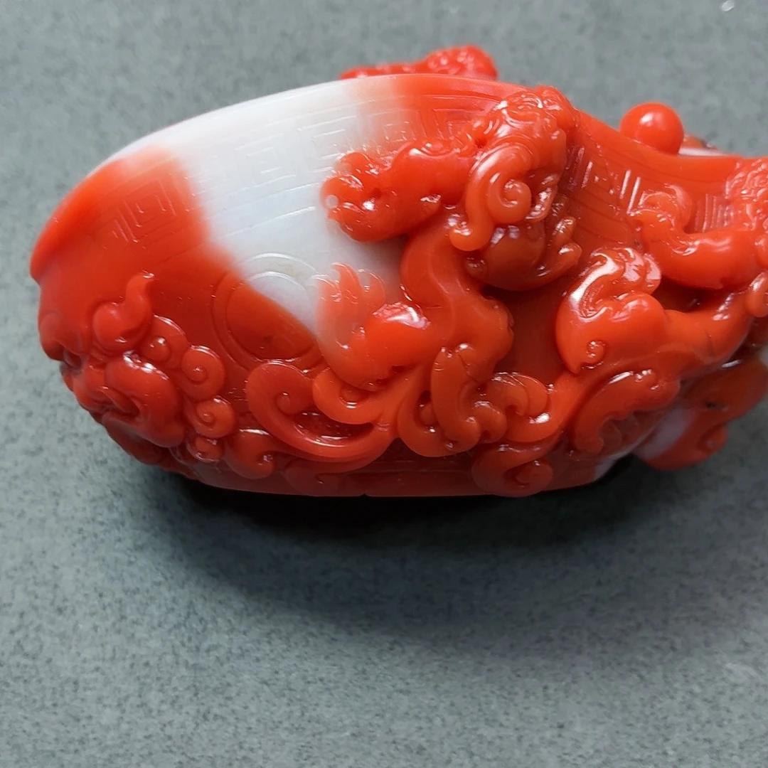 南红玛瑙未镶嵌鼎