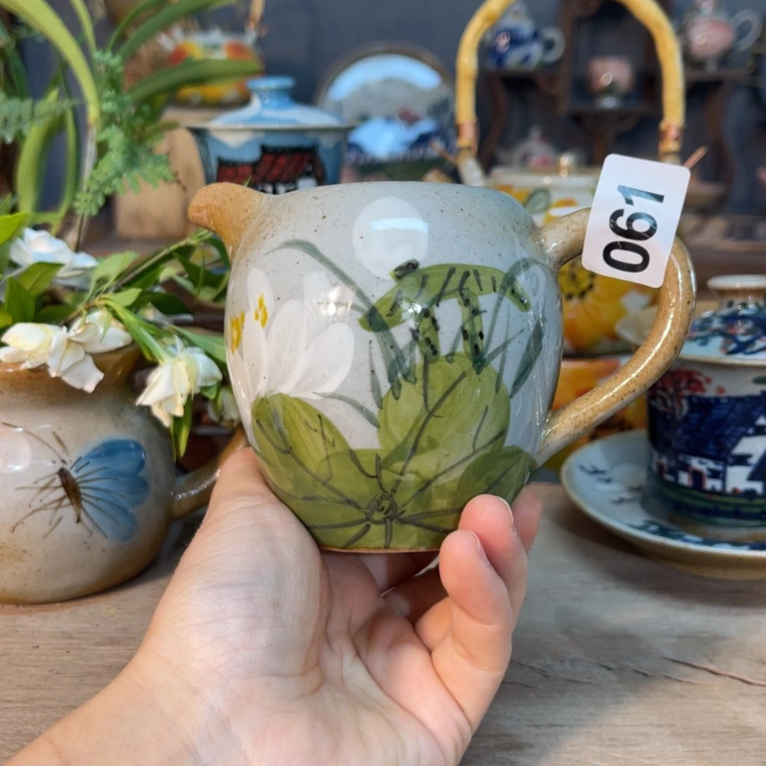 杯素浅陶瓷手工手绘
