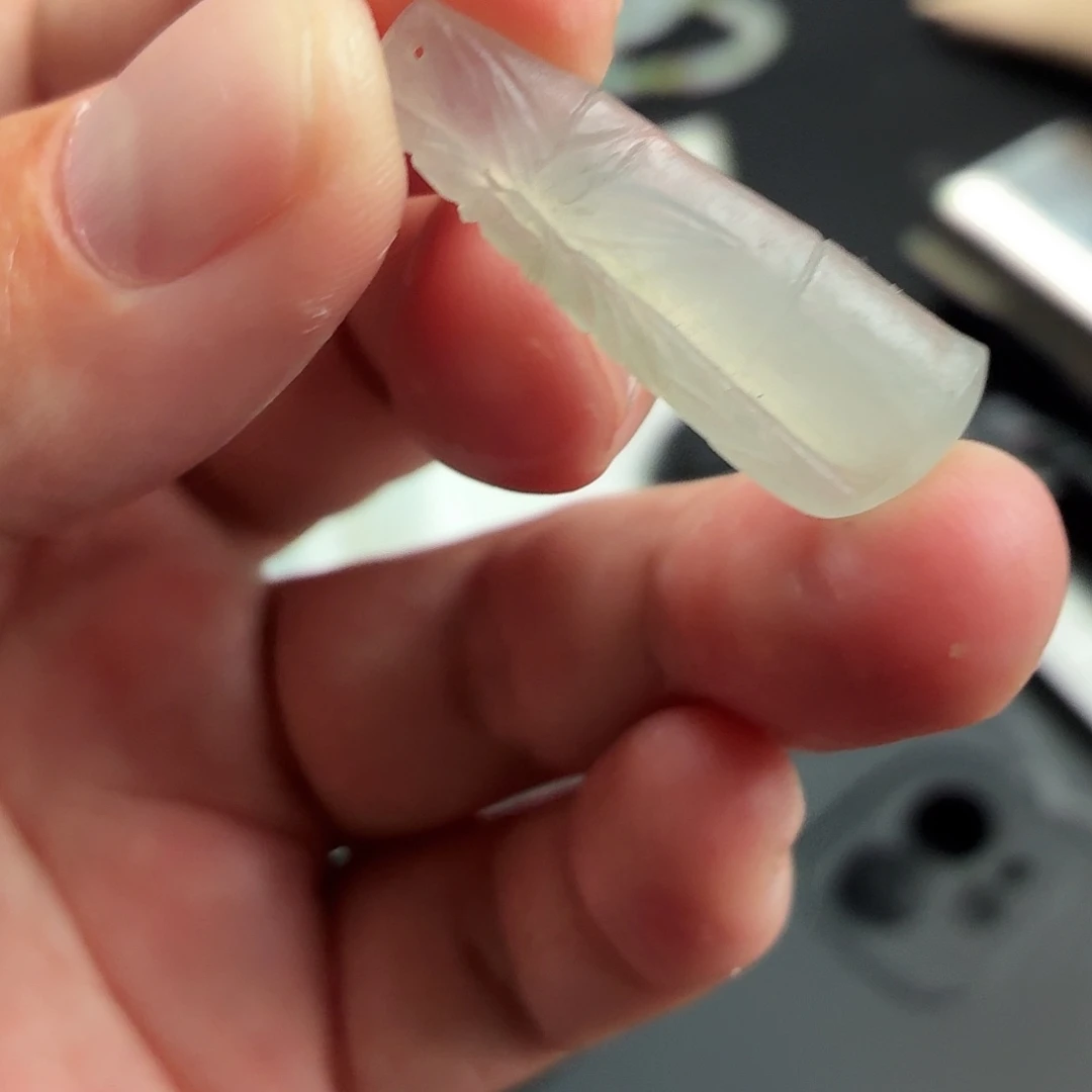 定制翡翠未镶嵌竹节