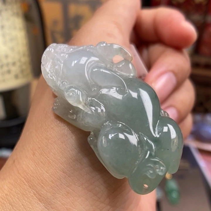 【闪购商品】颈饰未镶嵌翡翠冰貔貅46