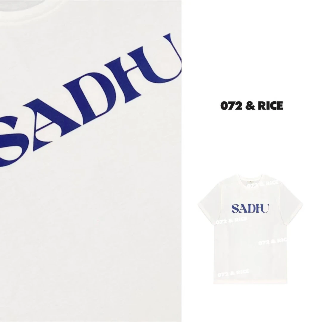 072 & RICE【随喜TEE】夏季休闲圆领短袖T恤 Z-32NB418