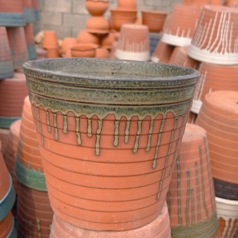 红陶口21高18微瑕