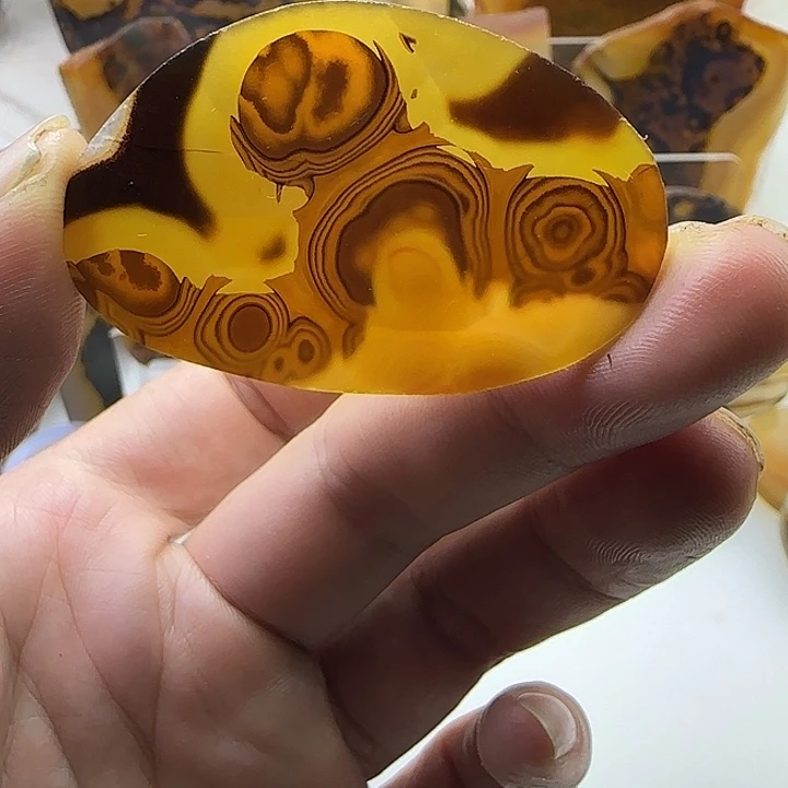 时***代玛瑙/玉髓未镶嵌颈饰