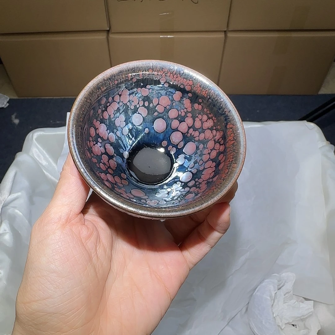 茶盏微瑕建盏，介意勿拍