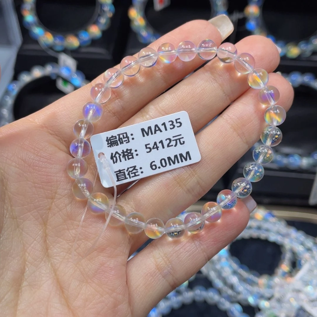 月光石手串未镶嵌MA135马岛彩月手串6.0mm