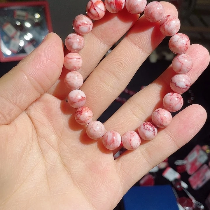 天然辰砂原石玉化料