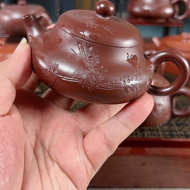 娴*宜兴原矿手工紫砂壶