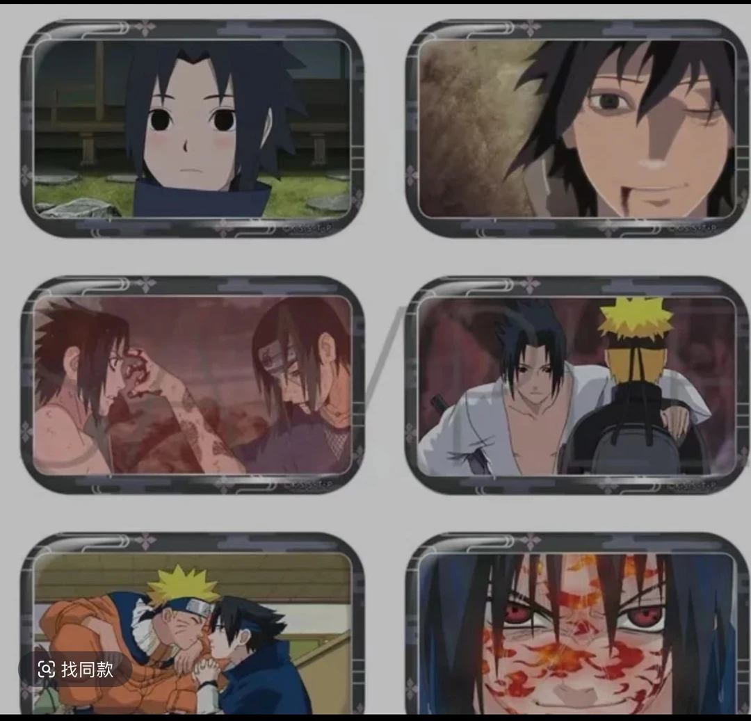 【拆盒】正版日谷《火影忍者》佐助/鸣人生日方吧唧潮玩盲盒（代拆