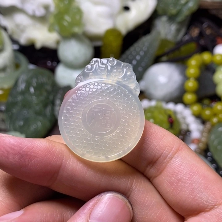 未镶嵌岫玉岫玉挂件