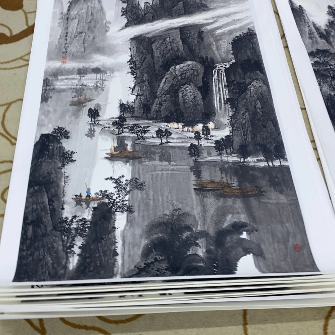 国画月*李益民六尺曈