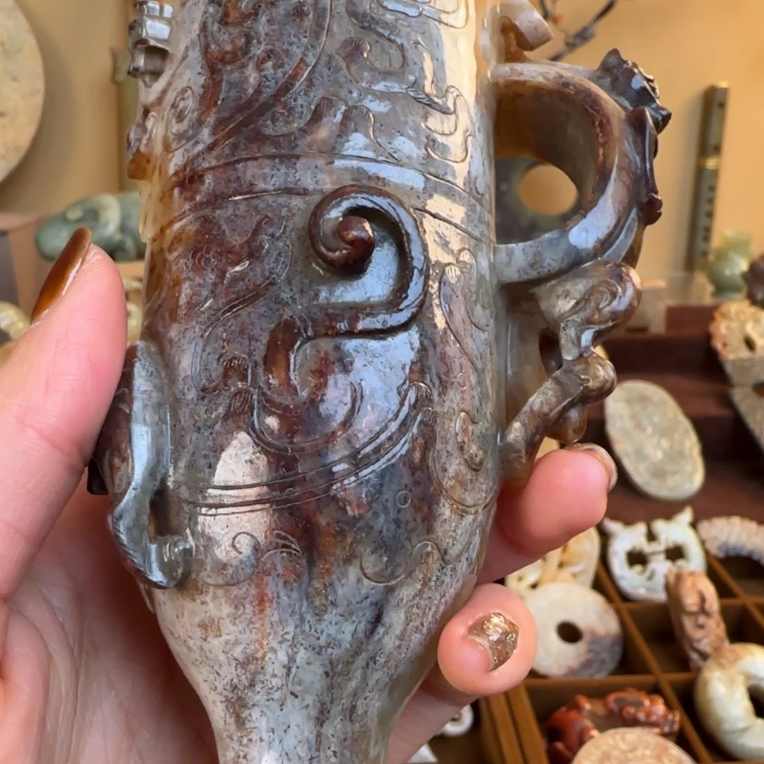 万***然和田玉（糖玉）未镶嵌颈饰