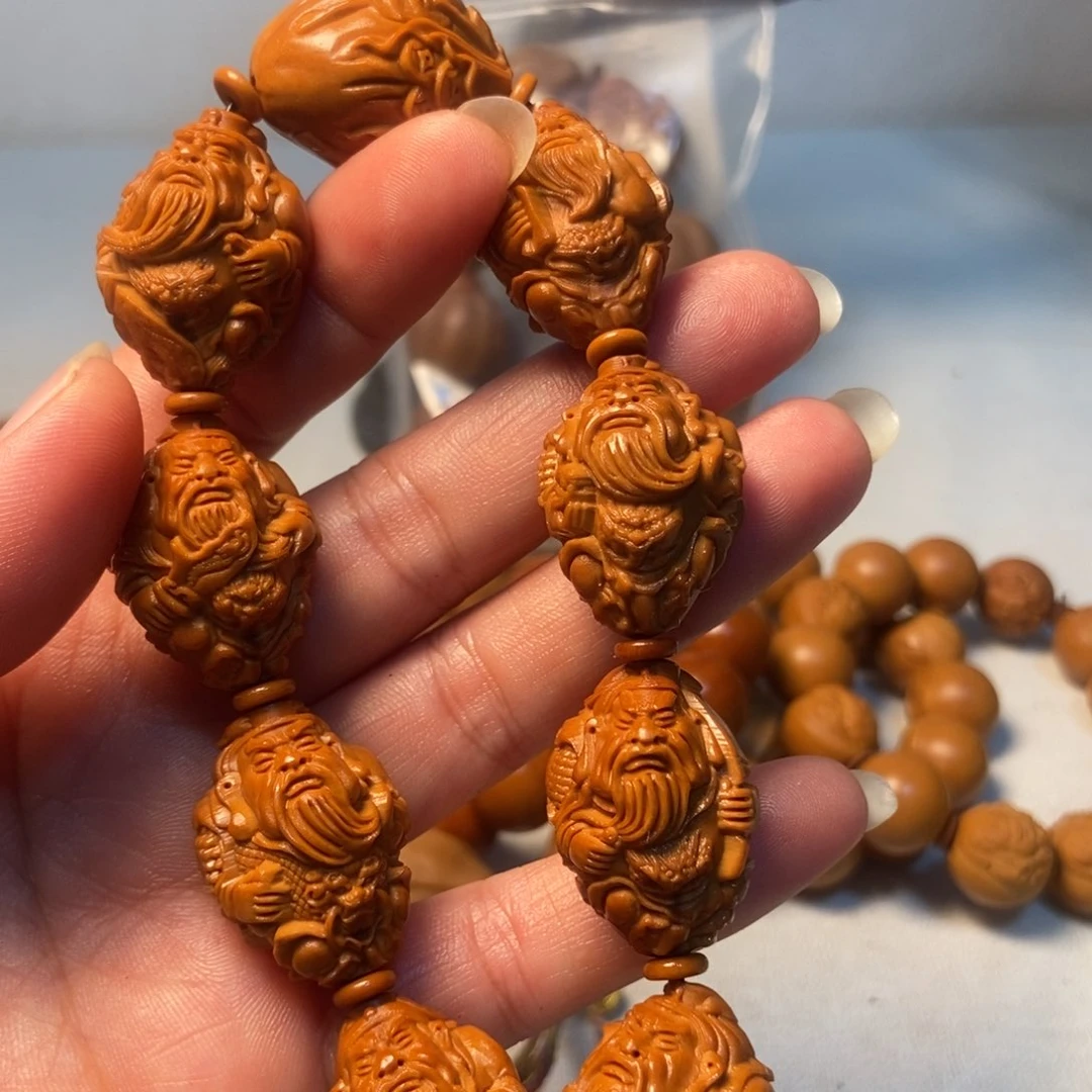 橄榄核手串/手链关二爷20