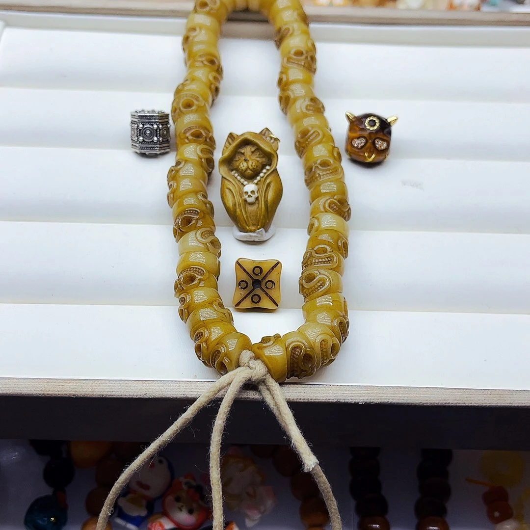 库克吊坠手工雕刻配饰