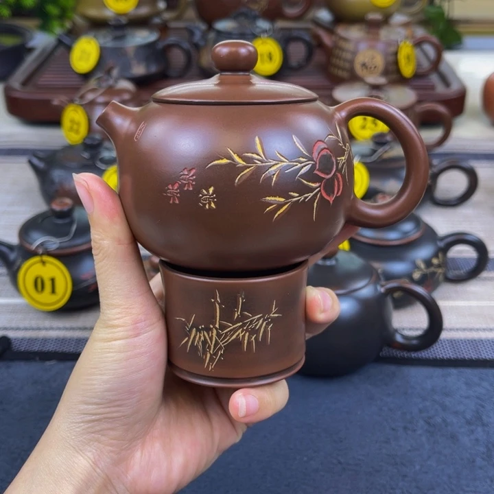 壶威*坭兴陶原矿坭料制作