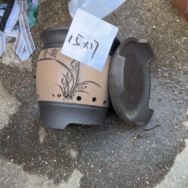 紫砂花盆特价商品