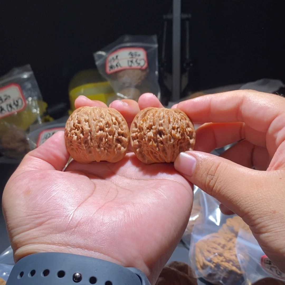 以***马吊坠文玩核桃41全品磨