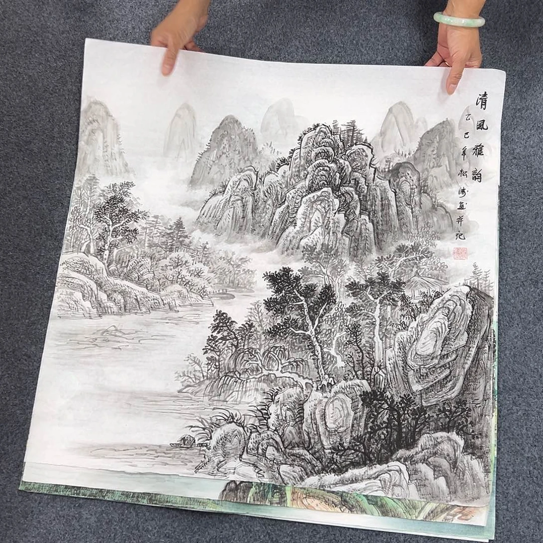 国画XD精品国画作品单幅任发