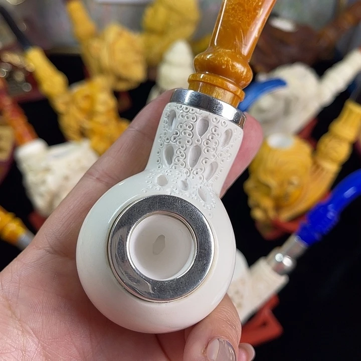 海泡石中号空腔苹果106