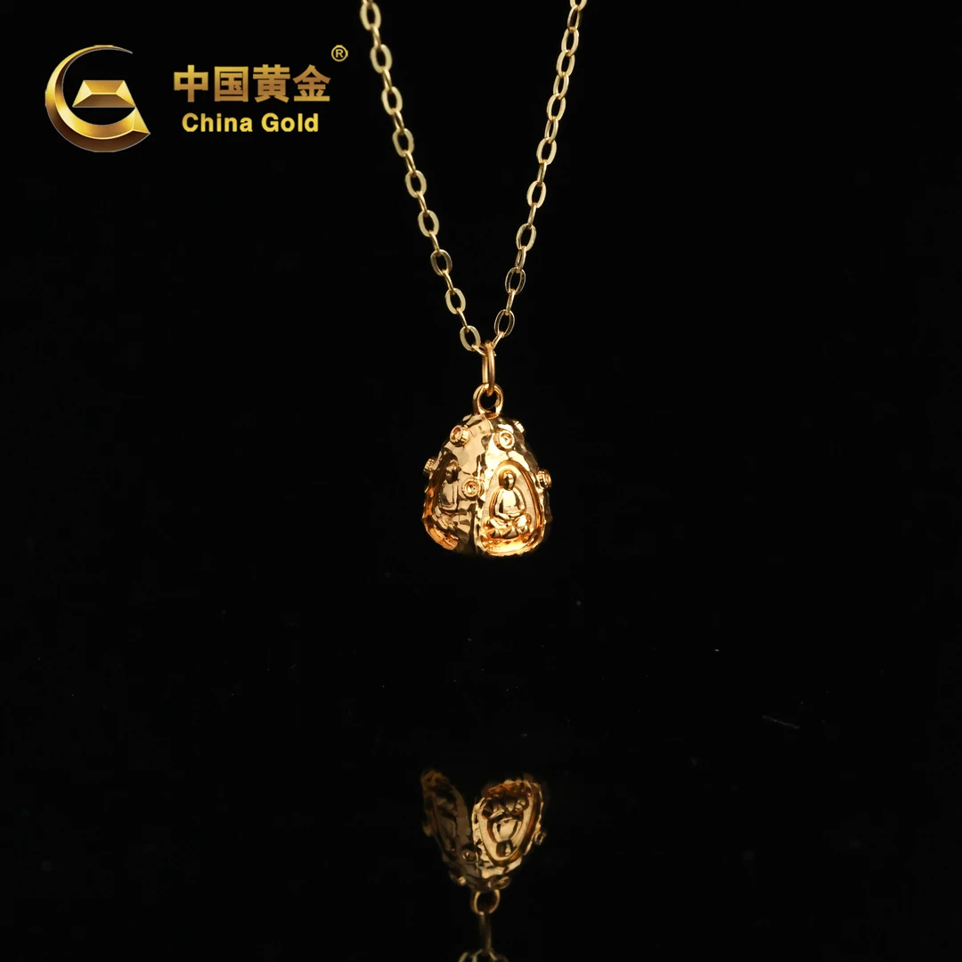 【中国黄金】牟誓 | 18K金*吊坠*克重约0.13克-D9342-Y