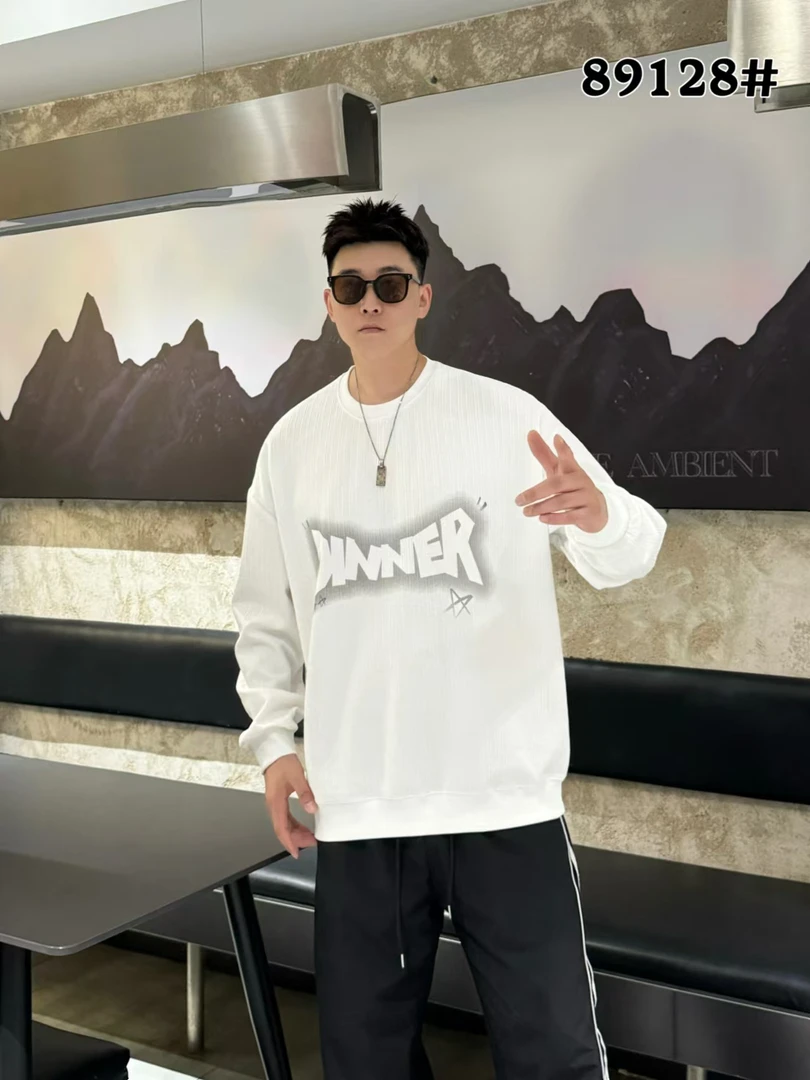 大码男装春季卫衣89128款